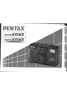 Pentax Espio 105 WR manual. Camera Instructions.